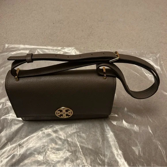 Tory Burch Miller Shoulder / Crossbody Bag in Portobello